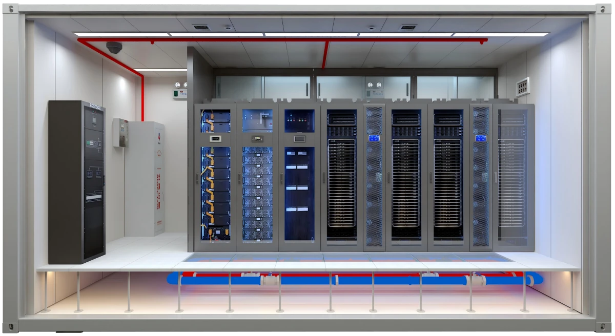 AI-Edge: centro de datos contenerizado de 20ft para inferencia de IA en el edge, 80-200kW