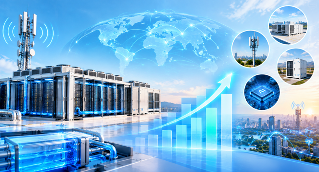 Resfriamento de data centers 5G