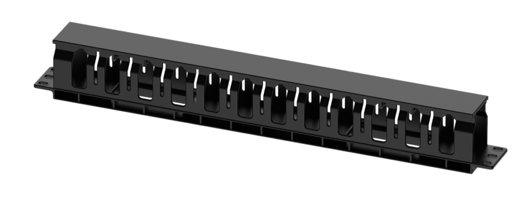Horizontal Plastic Cable Manager-11