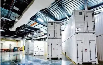 Container data center application