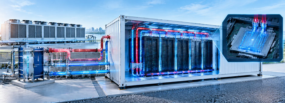 containerized data center cooling