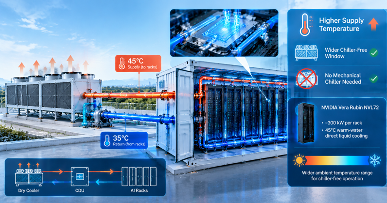containerized data center cooling