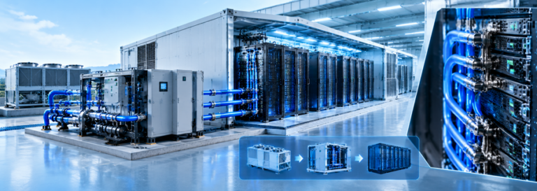 modular data center liquid cooling
